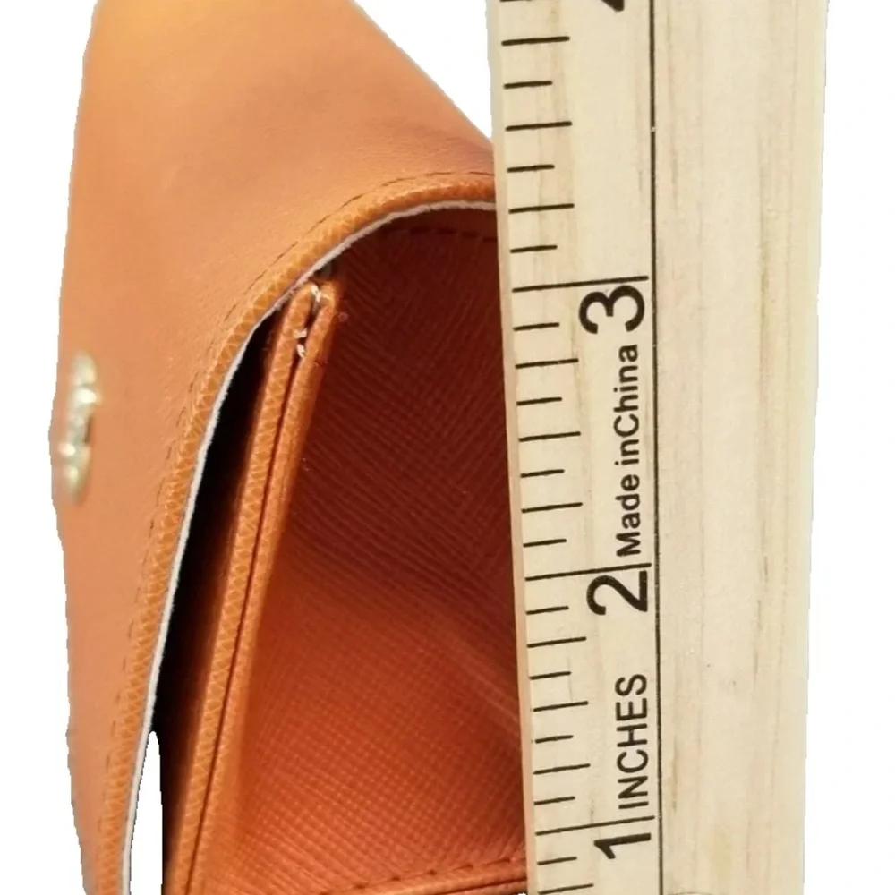 Tory Burch Vibrant Orange Sunglasses Case